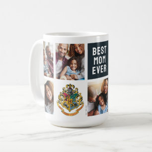 Harry Potter   Hogwarts Crest - Mom Photo Collage Coffee Mug