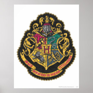 Harry Potter   Hogwarts Crest Poster