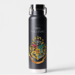 Harry Potter | Hogwarts Crest Teacher Personalise Water Bottle<br><div class="desc">Add your favourite teacher's name and gift them this Harry Potter design product.</div>