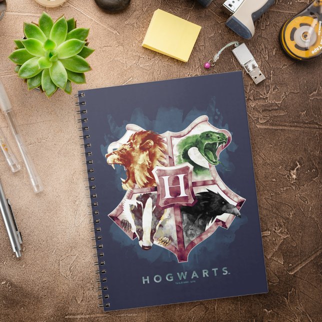 Harry Potter | HOGWARTS™ Crest Watercolor Notebook (Creator Uploaded)