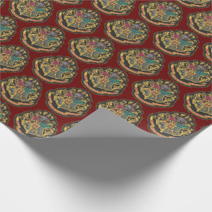 Harry Potter   Hogwarts Crest Wrapping Paper