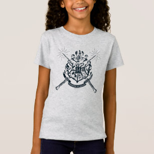 Harry Potter | Hogwarts Crossed Wands Crest T-Shirt