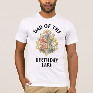 Harry Potter   Hogwarts - Dad of the Birthday Girl T-Shirt