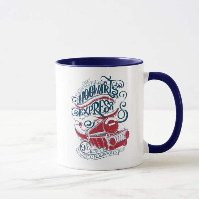 Harry Potter | Hogwarts Express Typography Mug (Right)