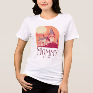 Harry Potter Hogwarts Girl Baby Shower Tri-Blend Shirt