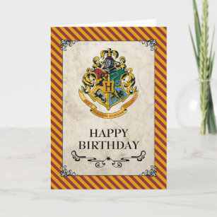 Harry Potter | Hogwarts Happy Birthday Card