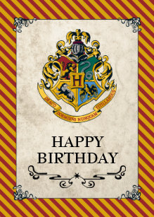 Harry Potter Logo Cards Zazzle Au