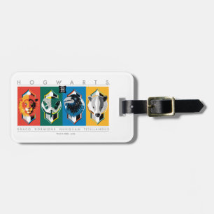 Harry Potter   HOGWARTS™ House Sigils Luggage Tag