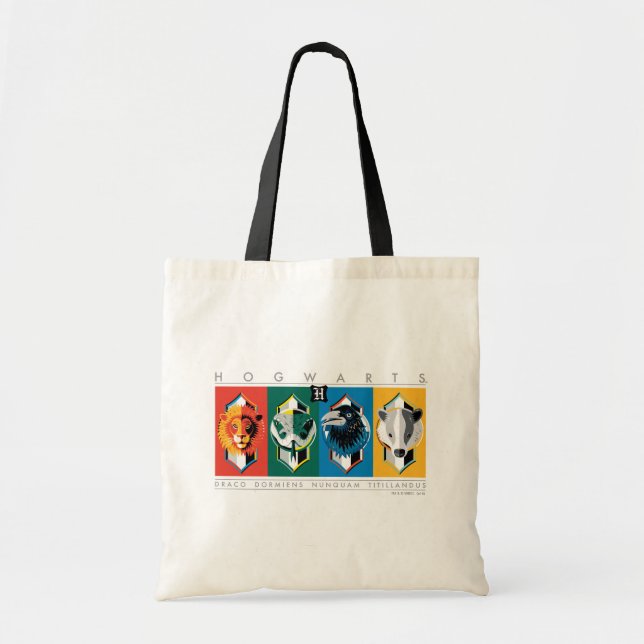 Harry Potter | HOGWARTS™ House Sigils Tote Bag (Front)