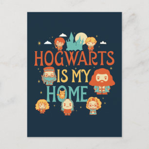 HARRY POTTER™ HOGWARTS™ IS MY HOME POSTCARD
