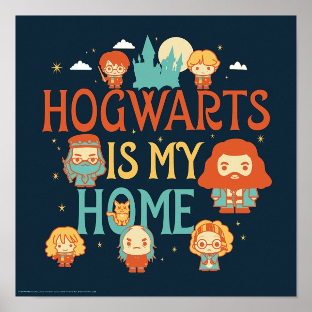 HARRY POTTER™ | HOGWARTS™ IS MY HOME POSTER (Front)