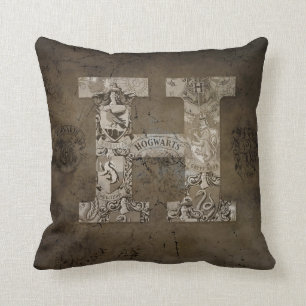 Harry Potter Hogwarts Monogram Cushion