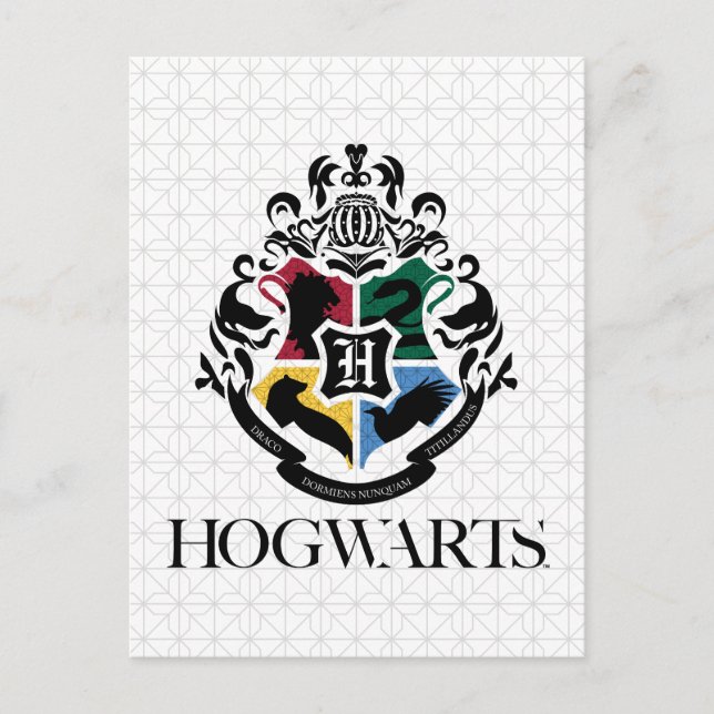 Harry Potter | HOGWARTS™ Pride School Crest Postcard (Front)