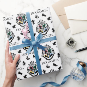 Harry Potter   HOGWARTS™ Pride School Crest Wrapping Paper