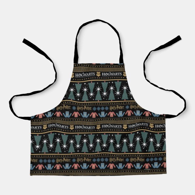 HARRY POTTER™ Holiday Sweater Pattern Apron (Front)