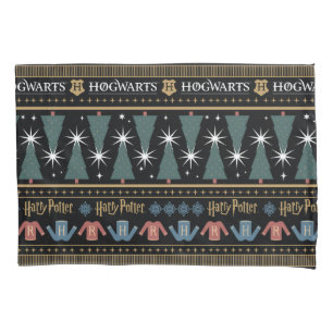 HARRY POTTER™ Holiday Sweater Pattern Pillowcase