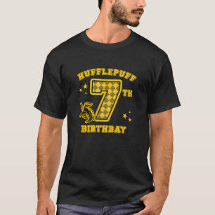Harry Potter House Of Hufflepuff Emblem 7th Birthd T-Shirt