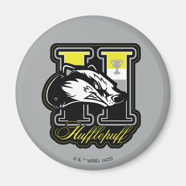 HARRY POTTER™ | HUFFLEPUFF™ Athletic Badge Magnet (Front)