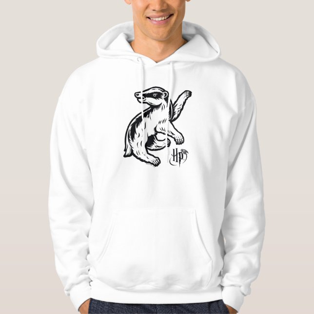 Harry Potter | Hufflepuff Badger Icon Hoodie (Front)