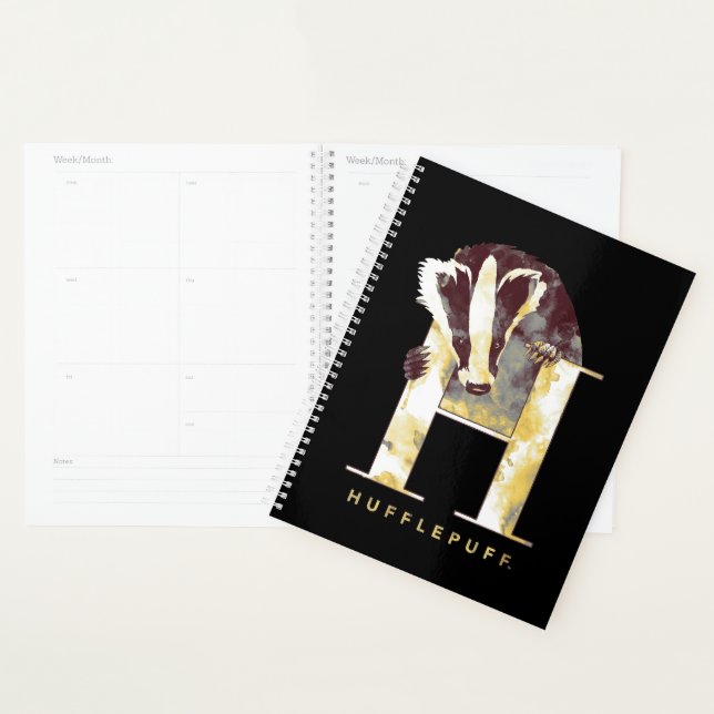 Harry Potter | HUFFLEPUFF™ Badger Watercolor Planner (Display)