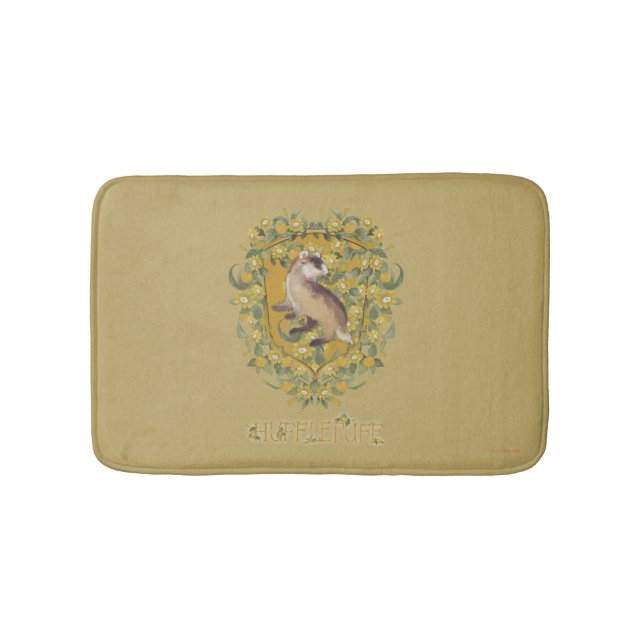 HARRY POTTER™ | HUFFLEPUFF™ Crest Bath Mat (Front)