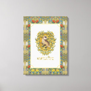 HARRY POTTER™ HUFFLEPUFF™ Crest Canvas Print