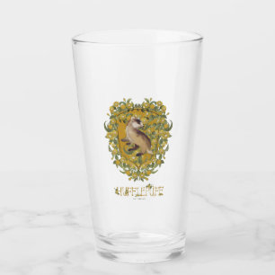 HARRY POTTER™   HUFFLEPUFF™ Crest Glass