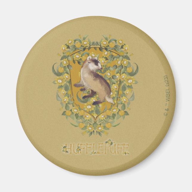 HARRY POTTER™ | HUFFLEPUFF™ Crest Magnet (Front)
