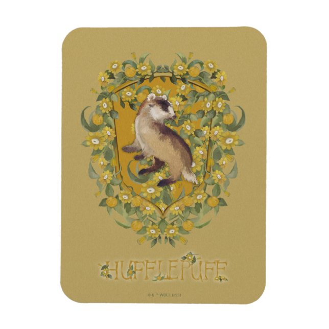 HARRY POTTER™ | HUFFLEPUFF™ Crest Magnet (Vertical)