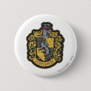 Harry Potter Hufflepuff Crest Patch 6 Cm Round Badge