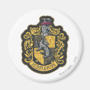 Harry Potter   Hufflepuff Crest Patch Magnet