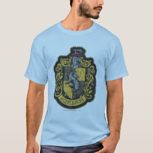 Harry Potter Hufflepuff Crest Patch T-Shirt