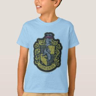 Harry Potter Hufflepuff Crest Patch T-Shirt