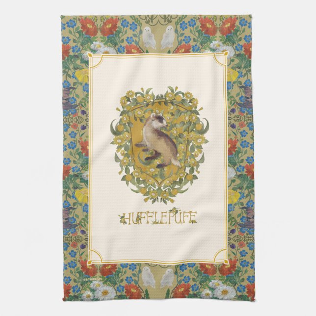 HARRY POTTER™ | HUFFLEPUFF™ Crest Tea Towel (Vertical)