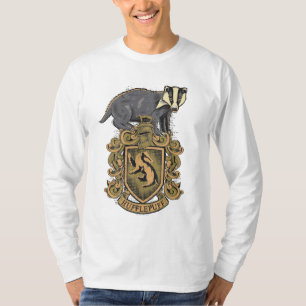 Harry Potter Hufflepuff Crest with Badger T-Shirt