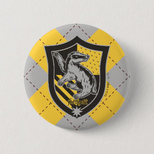 Harry Potter Hufflepuff House Pride Crest 6 Cm Round Badge