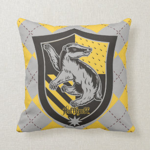 Harry Potter Hufflepuff House Pride Crest Cushion