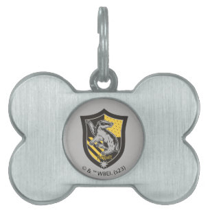 Harry Potter   Hufflepuff House Pride Crest Pet ID Tag