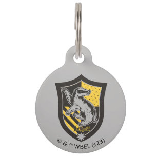 Harry Potter   Hufflepuff House Pride Crest Pet Tag