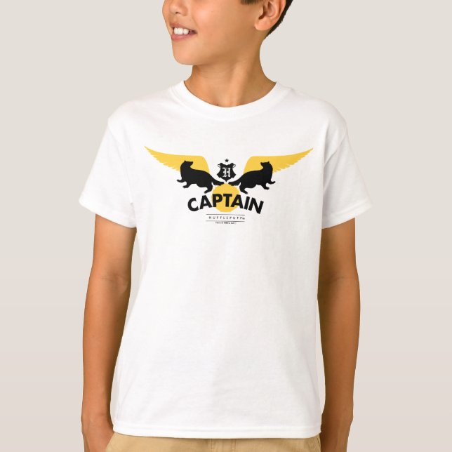 Harry Potter | HUFFLEPUFF™ House Quidditch Captain T-Shirt (Front)