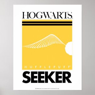 Harry Potter   HUFFLEPUFF™ House Quidditch Seeker Poster