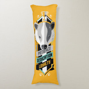 Harry Potter HUFFLEPUFF™ House Traits Sigil Body Cushion