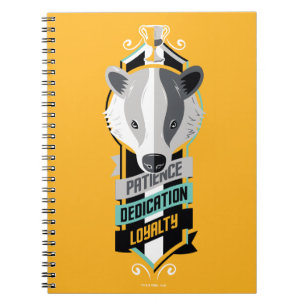 Harry Potter HUFFLEPUFF™ House Traits Sigil Notebook