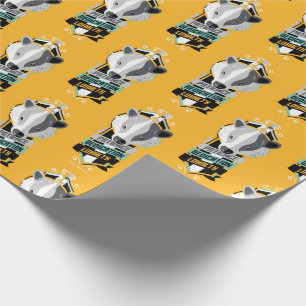Harry Potter   HUFFLEPUFF™ House Traits Sigil Wrapping Paper