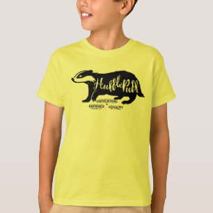 Harry Potter   HUFFLEPUFF™ Silhouette Typography T-Shirt