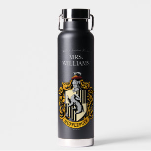 Harry Potter   Hufflepuff Teacher Personalised Water Bottle