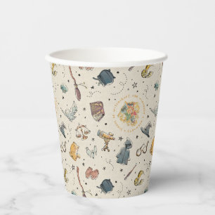 Harry Potter Icons Pattern - Birthday Paper Cups