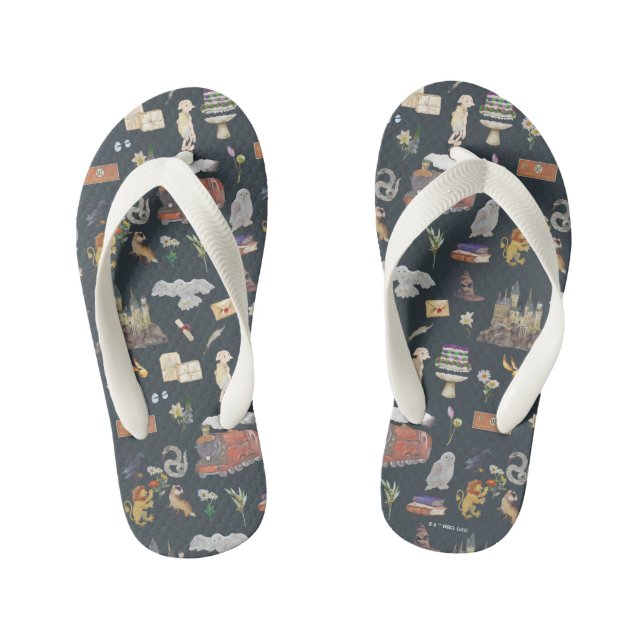 HARRY POTTER™ | Icons Pattern Kid's Thongs (Footbed)