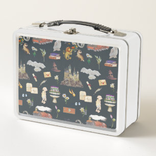 HARRY POTTER™   Icons Pattern Metal Lunch Box