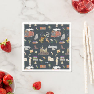 HARRY POTTER™   Icons Pattern Napkin